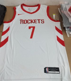 NBA 7 Anthony Houston Rockets Maillot blanc